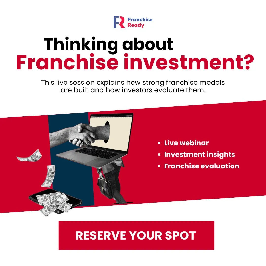 Franchise Ready marketing & advertising work by Red Dot Consultancy, sample 1